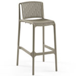 Nobis Furniture - NEXT DAY Blink Polypropylene Outdoor Bar Stool - 3 Colours