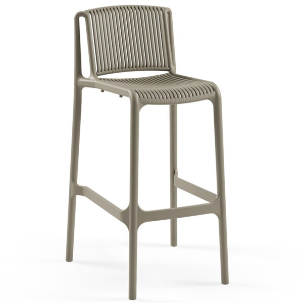 Nobis Furniture - NEXT DAY Blink Polypropylene Outdoor Bar Stool - 3 Colours