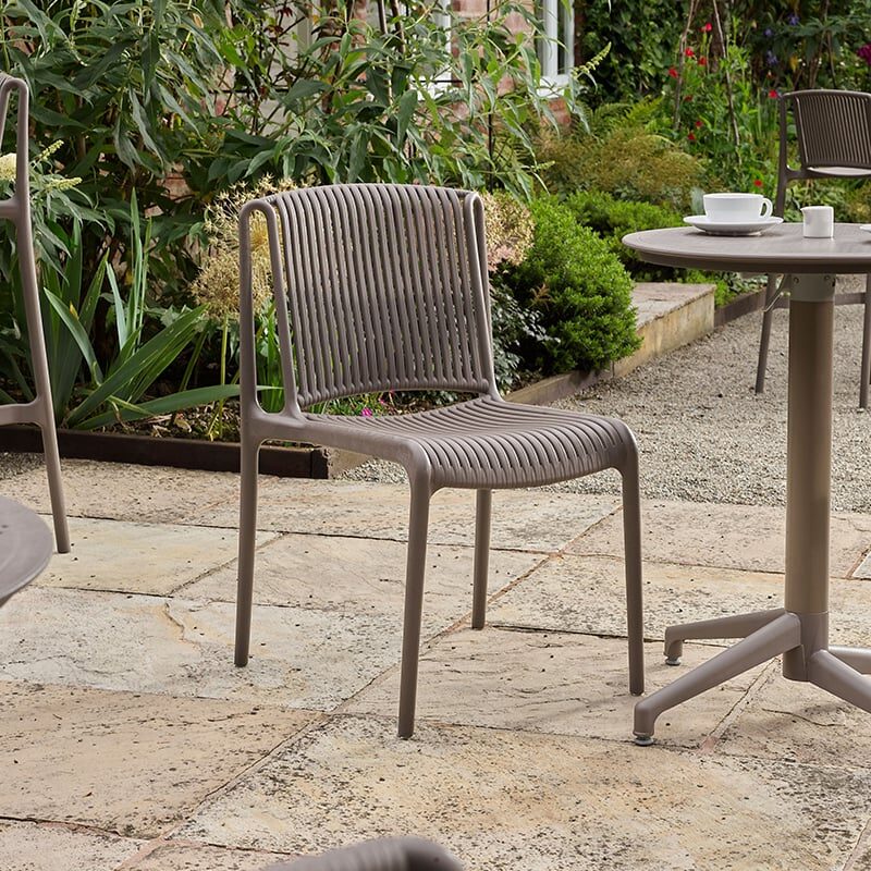Nobis Furniture - NEXT DAY Blink Polypropelyne Outdoor Side Chair - 3 Colours