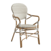 Nobis Furniture - Iris Outdoor Stacking Arm Chair