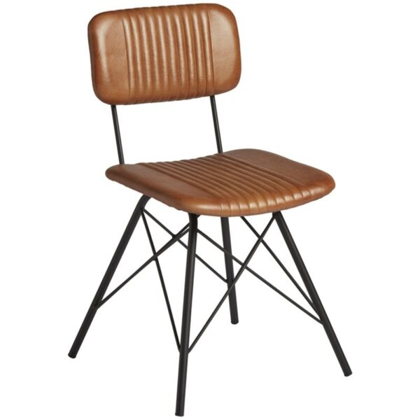 Nobis Furniture - Bruno Side Chair Vintage Leather
