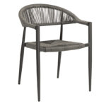 Nobis Furniture - Calypso Outdoor Stacking Arm Chair with Rope Weave
