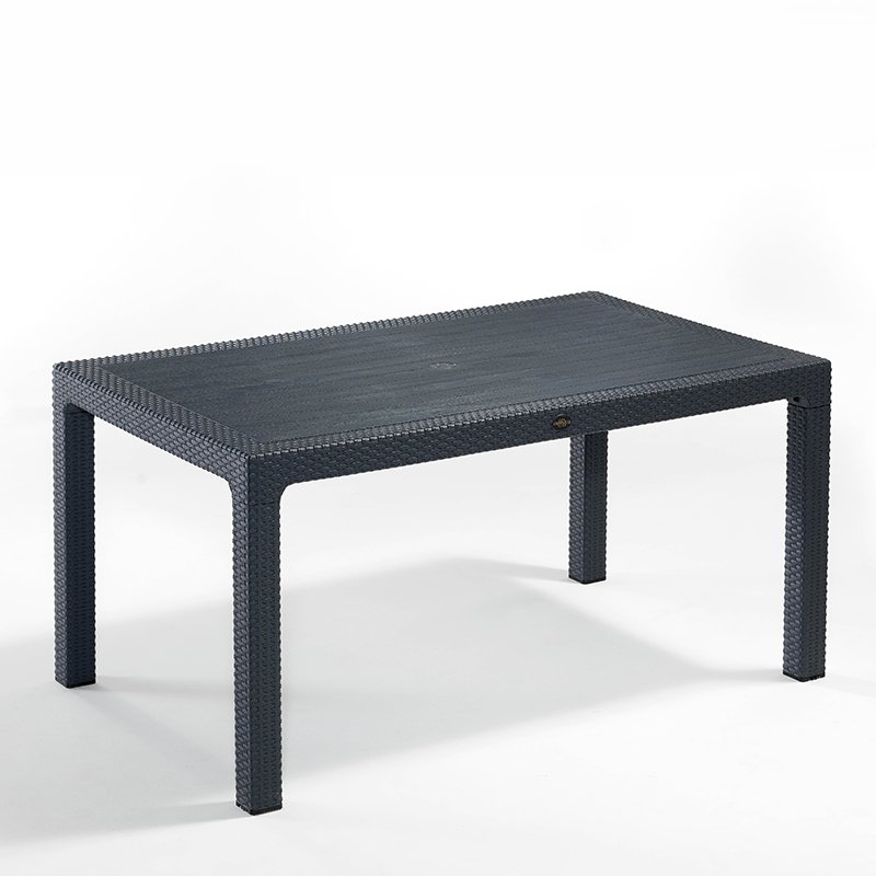 Nobis Furniture - Next Day Canterbury Rectangular Outdoor Rattan Effect Table - 1500mm x 900mm