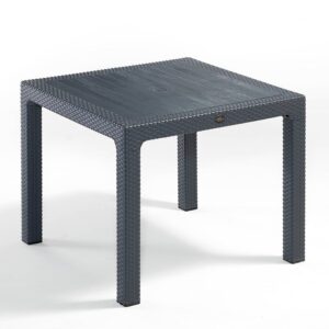 Nobis Furniture - Next Day Canterbury Outdoor Rattan Effect Complete Table - 900mm Square