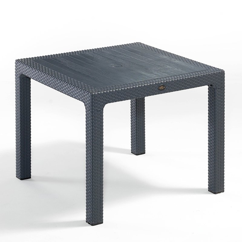 Nobis Furniture - Next Day Canterbury Outdoor Rattan Effect Complete Table - 900mm Square
