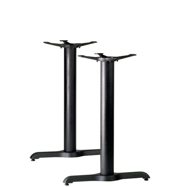 Nobis Furniture - Chicago Twin Cast Iron Table Base - Dining Height