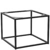 Nobis Furniture - Chunk Square Black Steel Coffee Table Base