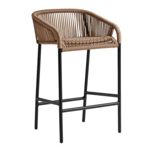 Nobis Furniture - Copa Rope Weave Outdoor Bar Stool