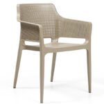 Nobis Furniture - Cuba Outdoor Stacking Arm Chair - 7 Colours