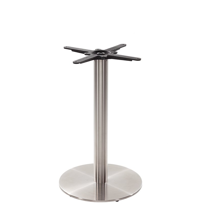 Nobis Furniture - NEXT DAY Danilo Medium Round Stainless Steel Premium Table Base
