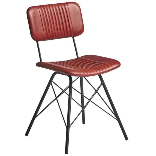 Nobis Furniture - Bruno Side Chair Vintage Leather