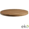 Nobis Furniture - EKO 100% Recycled Outdoor Slatted Likewood Aged Golden Table Top - Round