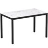 Nobis Furniture - Extrema White Carrara Marble Dining Table - 4 Sizes