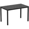 Nobis Furniture - Extrema Metallic Anthracite 4 Leg Dining Table - 4 Sizes
