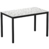 Nobis Furniture - Mixed Terrazzo Outdoor Square Dining Table - 4 Sizes