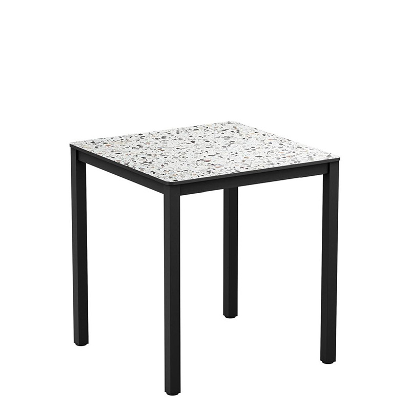 Extrema Outdoor Dining Table with 12mm HP Laminate Top - 600mm Square