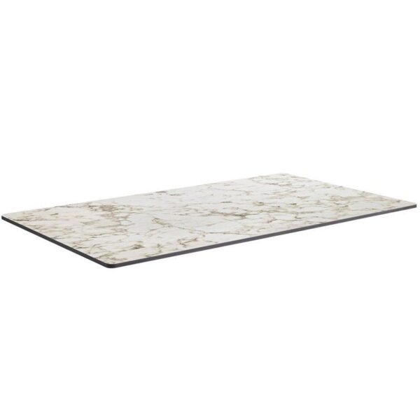 Nobis Furniture - Extrema HP Laminate Outdoor Table Top - Carrara Marble