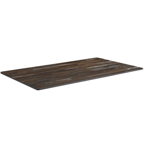 Nobis Furniture - Extrema HP Laminate Outdoor Table Top - Planked Vintage Wood