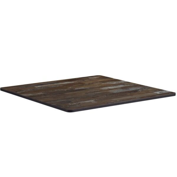 Nobis Furniture - Extrema HP Laminate Outdoor Table Top - Planked Vintage Wood