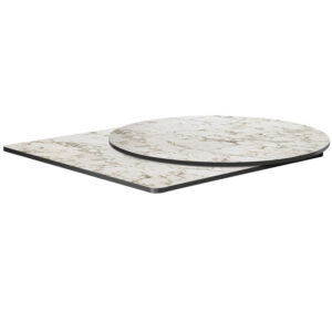Extrema HP Laminate Outdoor Table Top - Carrara Marble