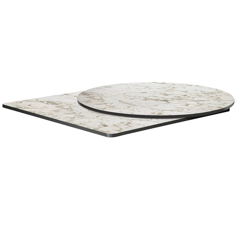 Extrema HP Laminate Outdoor Table Top - Carrara Marble