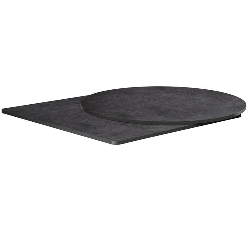 Extrema HP Laminate Outdoor Table Top - Metallic Anthracite - TEXTURED