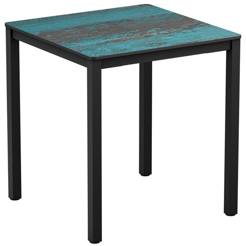 Nobis Furniture - Extrema Vintage Teal Outdoor Dining Table - 4 Sizes