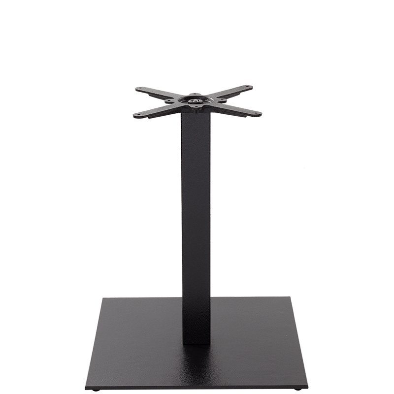 Nobis Furniture - NEXT DAY Forza Large Square Black Cast Iron Table Base
