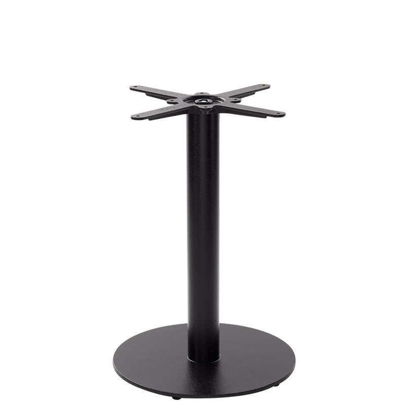 Nobis Furniture - NEXT DAY Forza Medium Round Black Cast Iron Table Base