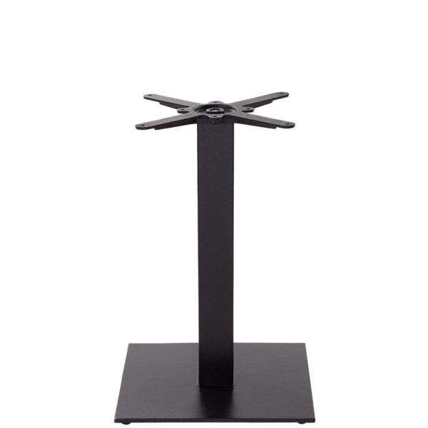 Nobis Furniture - NEXT DAY Forza Medium Square Black Cast Iron Table Base