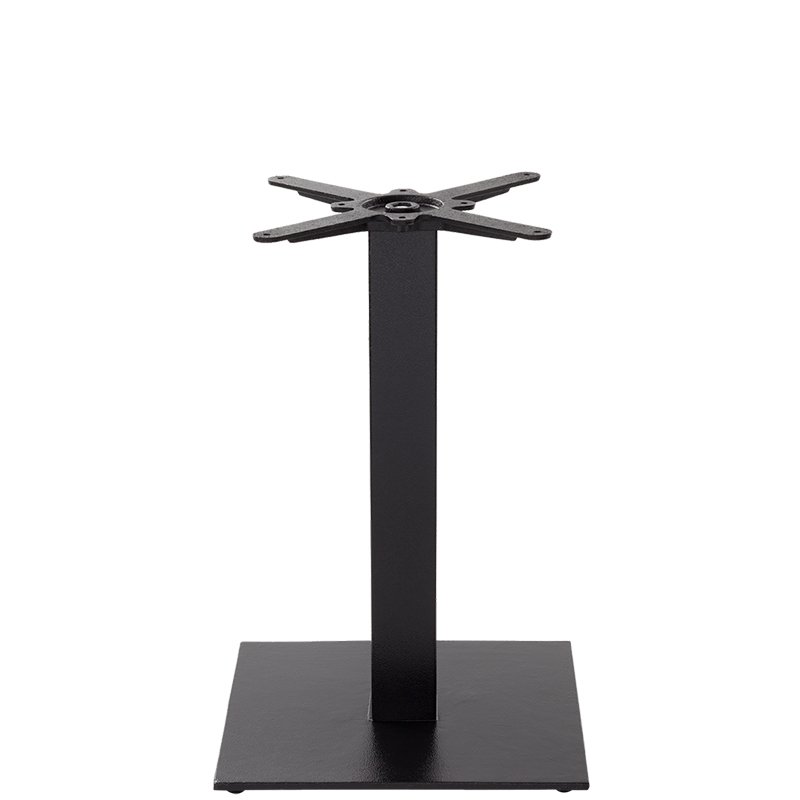 Nobis Furniture - NEXT DAY Forza Medium Square Black Cast Iron Table Base