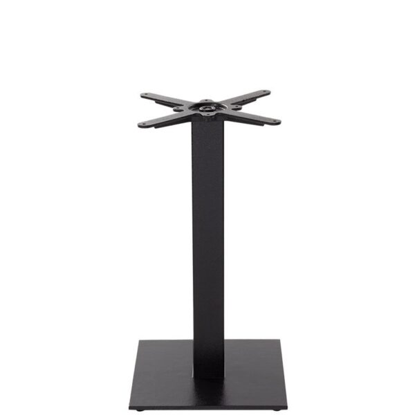 Nobis Furniture - NEXT DAY Forza Small Square Black Cast Iron Table Base