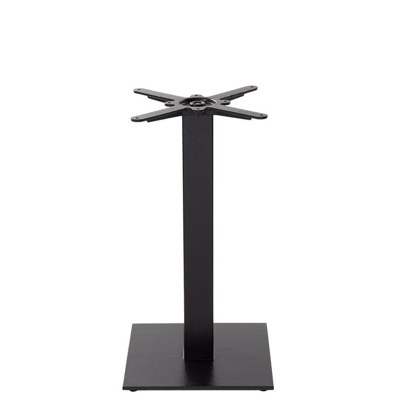Nobis Furniture - NEXT DAY Forza Small Square Black Cast Iron Table Base