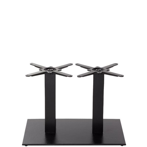Nobis Furniture - NEXT DAY Forza Twin Rectangular Black Cast Iron Table Base