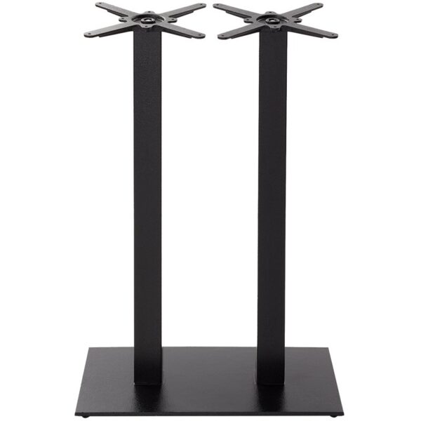 Nobis Furniture - NEXT DAY Forza Twin Rectangular Black Cast Iron Table Base