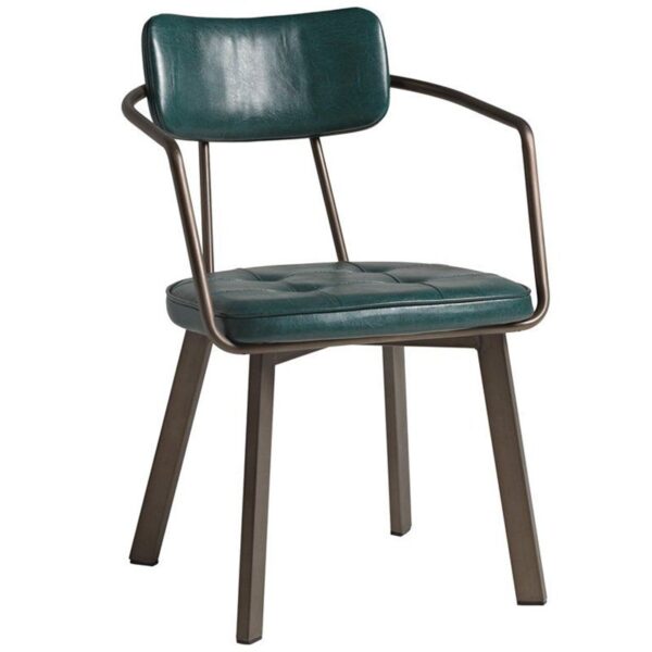 Nobis Furniture - Franklin Faux Leather Arm Chair