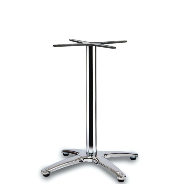 Nobis Furniture - Fresh 4 Leg Polished Aluminium Table Base
