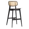 Nobis Furniture - Gordona Rattan Back Bar Stool