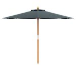 Nobis Furniture - Prince Parasol with Robust Nyatoh Frame - Choice of 3 Colours