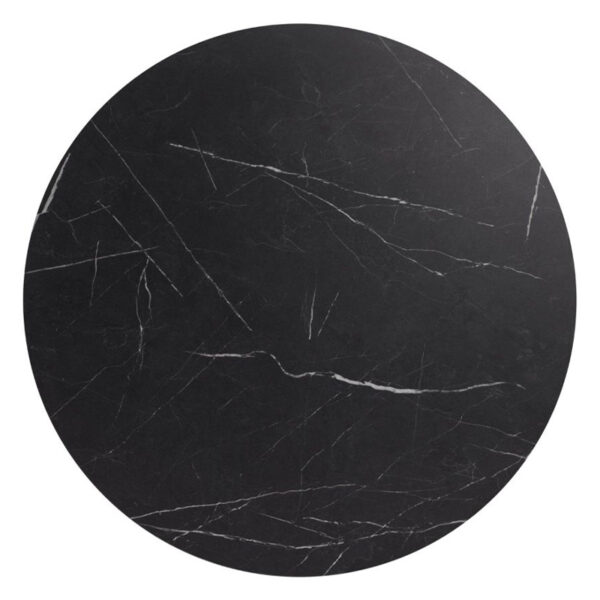 Nobis Furniture - Ultra HP Laminate Groove Fixing Outdoor Table Top - Black Marble