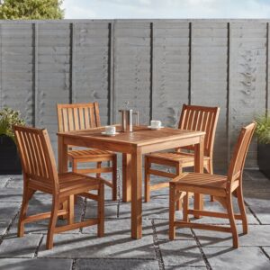 Nobis Furniture - Hardy Wooden Outdoor Table Set