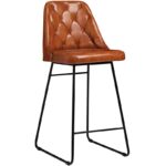 Nobis Furniture - Harland Vintage Leather Bar Stool