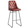 Nobis Furniture - Harland Vintage Leather Bar Stool
