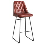 Nobis Furniture - Harland Vintage Leather Bar Stool