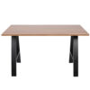 Nobis Furniture Industrial A Frame Rectangular Dining Table - 8 Finishes