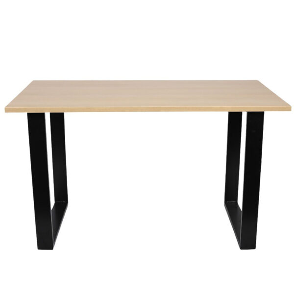 Nobis Furniture Industrial Box Frame Rectangular Dining Table - 8 Finishes