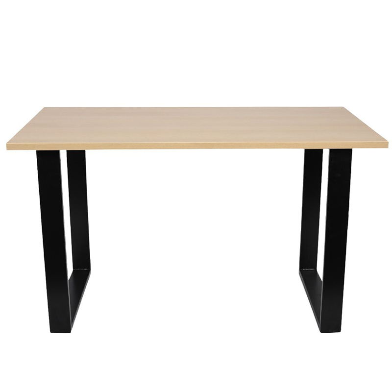Nobis Furniture Industrial Box Frame Rectangular Dining Table - 8 Finishes