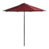 Nobis Furniture - Klasse Parasol with Black Aluminum Frame - Choice of 3 Colours
