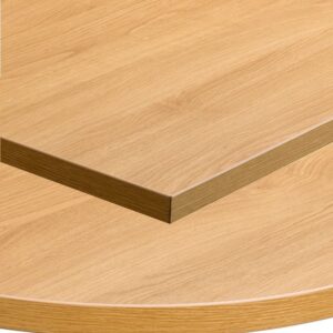 Nobis Furniture - 25mm Natural Lancaster Oak Matching ABS Laminate Table Tops - Stocked Sizes