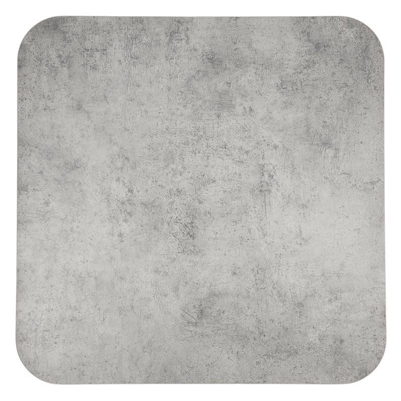 Nobis Furniture - Table Tops - Next Day 25mm "Squarial" Light Grey Chicago Tuff Tops